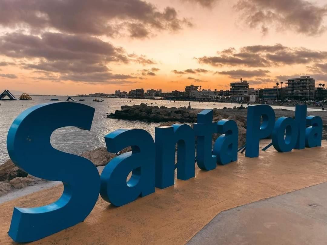 Adosado Con Piscina Al Lado De La Playa Villa Santa Pola Luaran gambar